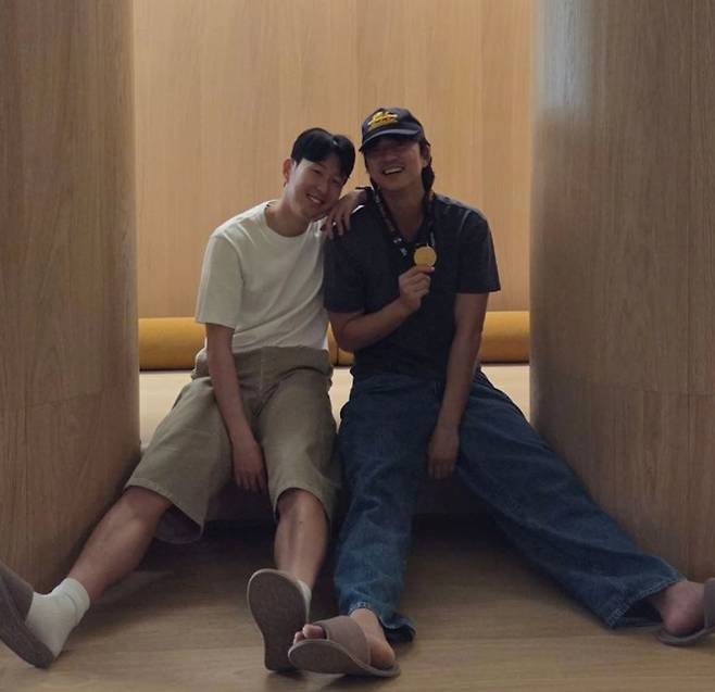 손흥민, 공유. 사진|공유 인스타그램