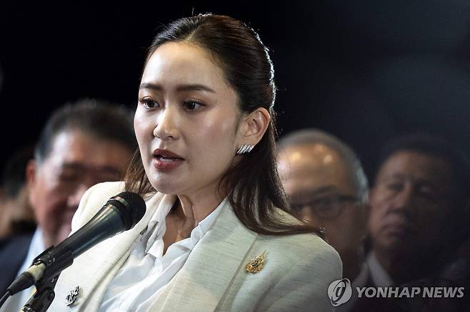 패통탄 친나왓 태국 총리 [AFP 연합뉴스 자료사진. 재배포 및 판매 금지]