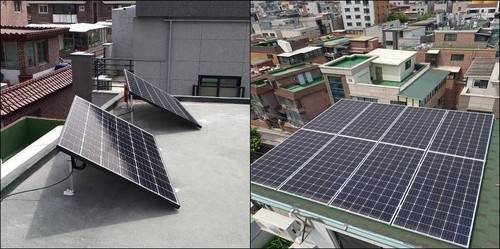주택형 태양광 미니발전소 [서울 관악구 제공. 재판매 및 DB 금지]
