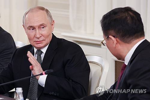 블라디미르 푸틴 러시아 대통령 [타스 연합뉴스 자료사진. 재판매 및 DB 금지]