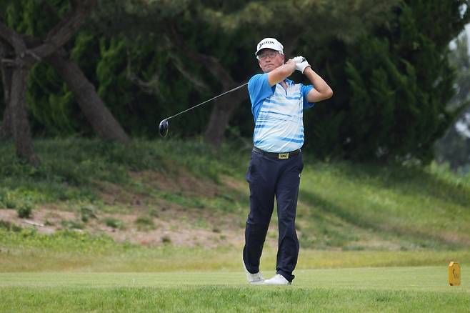 김정국의 스윙. [KPGA 제공. 재판매 및 DB 금지]