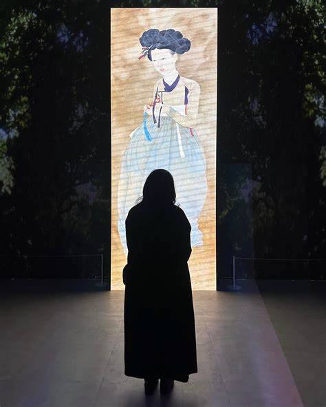 미인도2 전시 모습. 사진=진주시