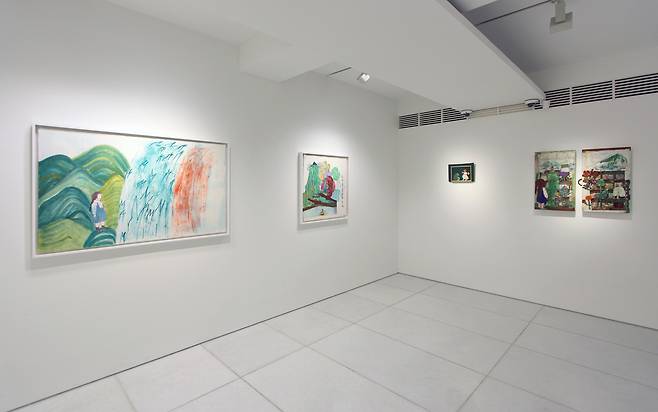 백은하, '찬란한 귀'展 전시 전경. Installation view of BAEK Eunha, Glourious Ear at ARARIO GALLERY SEOUL (아라리오갤러리 서울 제공)
