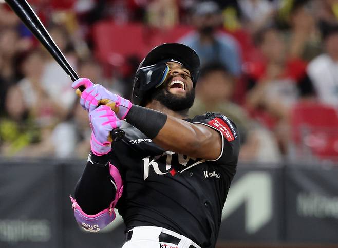 KT 위즈 멜 로하스 주니어. 연합뉴스