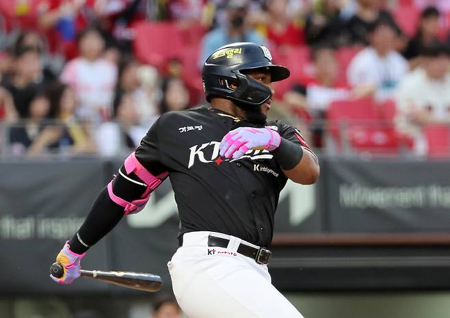 KT 위즈 멜 로하스 주니어. 연합뉴스