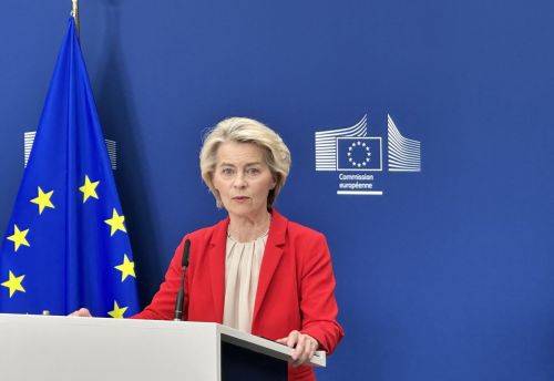 우르줄라 폰데어라이엔 EU 집행위원장. 연합뉴스