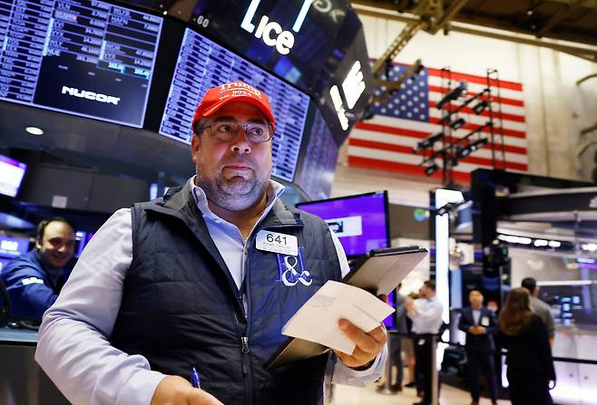 미국 뉴욕 증권거래소(NYSE). /로이터 연합뉴스