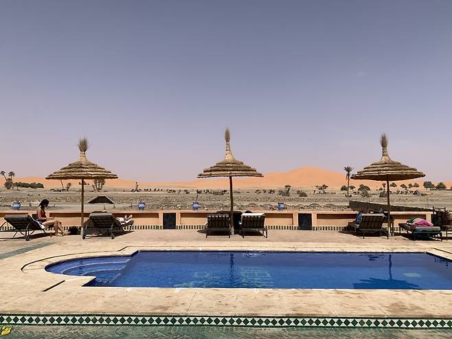 호텔 야외수영장