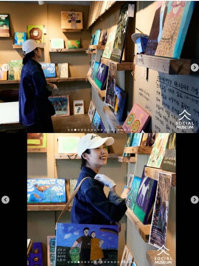 아이유, 제주 할망들에게 \'에르메스\' 선물…\'폭싹\' 전시회 의리 美친 센스