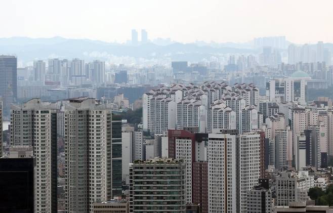 서울 아파트 전경. 뉴시스