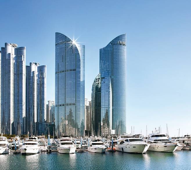 파크하얏트 부산 전경. 사진=호텔HDC