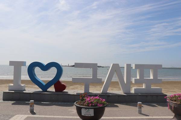 고창 구시포 해수욕장 전경. 고창군 제공