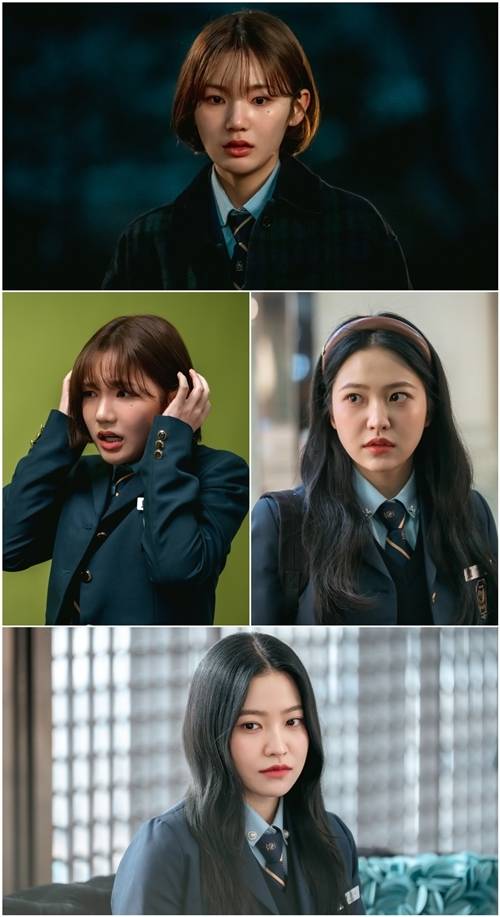 이은샘과 김예림이 ‘청담국제고등학교 2’를 향한 각별한 애정을 드러냈다.