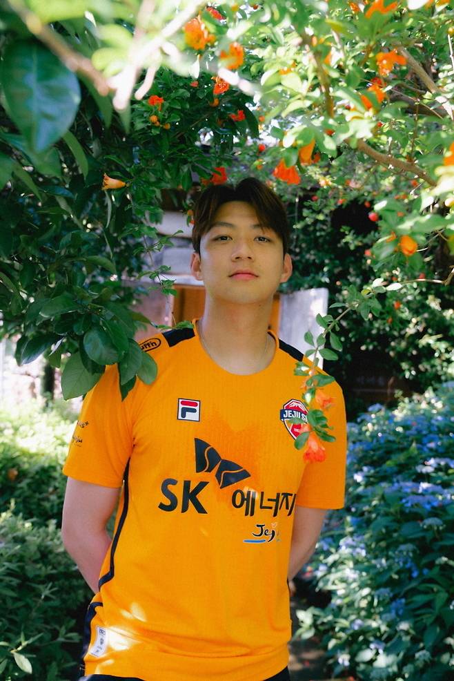 대전하나시티즌을 떠나 제주 SK 유니폼을 입은 신상은. 사진=제주 SK