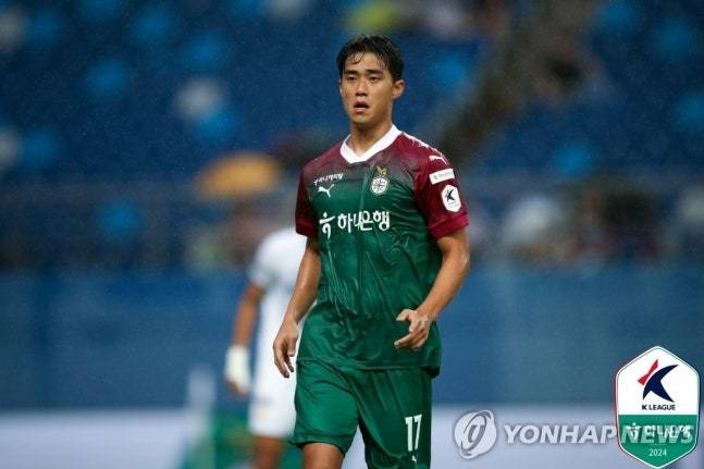 프로축구 K리그 대전하나시티즌의 천성훈 선수 [한국프로축구연맹 제공]