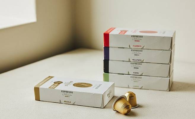 [서울=뉴시스] 수입 캡슐커피 브랜드 로베르즈의 네스프레소 호환 캡슐 제품.(사진=로베르즈 홈페이지 캡처) *재판매 및 DB 금지