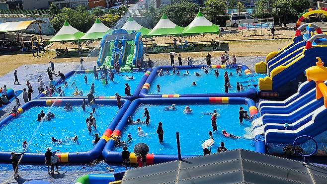 물놀이 예시 사진. 광주 동구청 제공