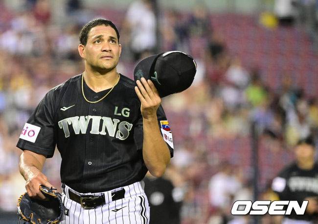 [OSEN=조은정 기자] LG 치리노스. 2025.06.18 /cej@osen.co.kr