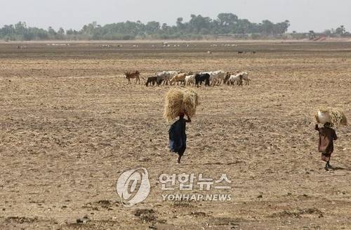기후변화로 농경, 목축이 더욱 어려워진 말리의 2007년 모습. [EPA 연합뉴스 자료사진]