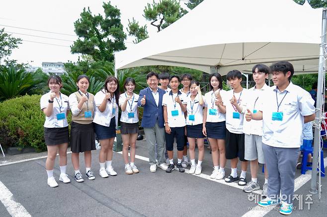 21일 열린 제주 2025 청소년 문화예술 한마당 축제.