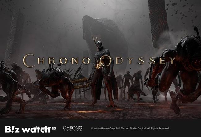 카카오게임즈는 오는 23일 오후 4시까지 신작 액션 MMORPG(다중접속역할수행게임) '크로노 오디세이'의 비공개베타테스트(CBT)를 진행한다. /그래픽=카카오게임즈 제공