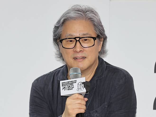 ‘서울국제도서전’ 강연하는 박찬욱 감독. 2025.6.20 연합뉴스