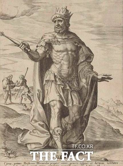 기원전 6세기경 아케메네스 왕조 페르시아 제국을 세운 키루스 대왕. /Look and Learn