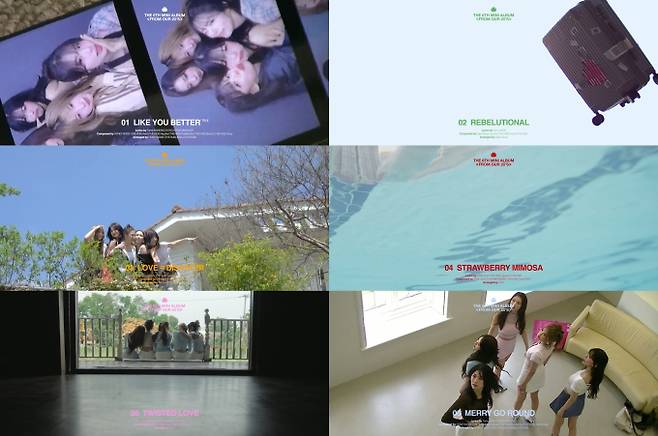 ‘컴백’ 프로미스나인, 하이라이트 메들리 공개 (사진: 어센드)