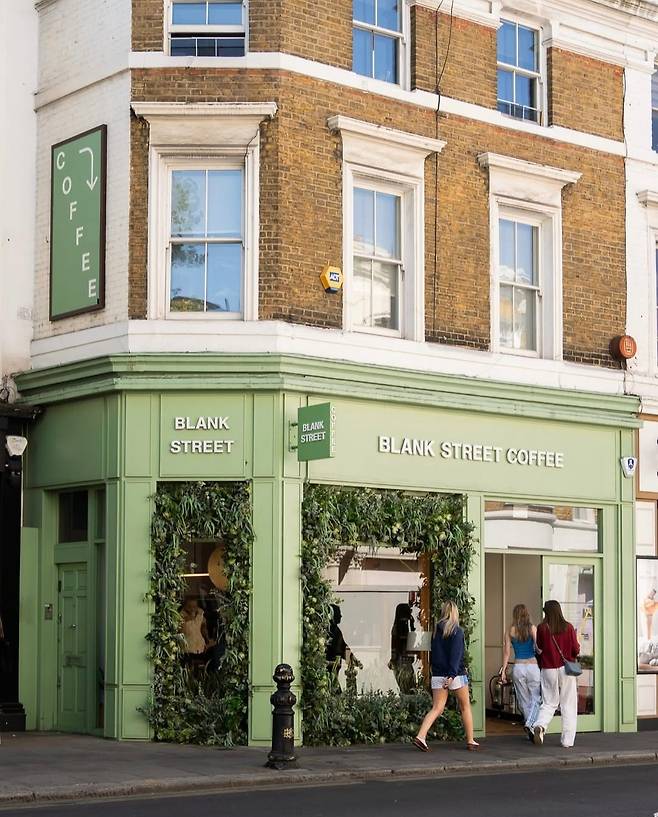 블랭크 스트리트 커피 한 매장 모습 / 인스타그램 캡처