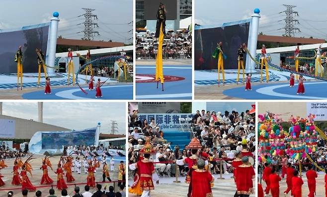 2025 청두 국제 무형문화유산 축제 / 사진=홍지연 여행+ 기자