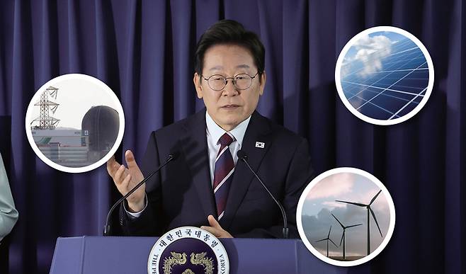 이재명 대통령이 6월16일(현지시간) 주요 7개국(G7) 정상회의 참석을 위해 캐나다 앨버타주 캘거리로 향하는 공군 1호기에서 기자간담회를 하고 있다. ⓒ연합뉴스·pixabay