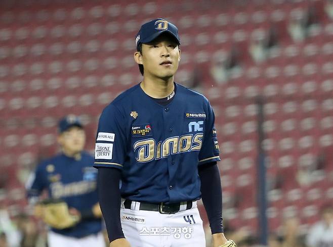 NC 류진욱.    정지윤 선임기자