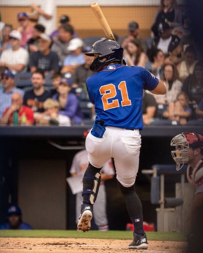 더럼 불스 소속으로 뛰고 있는 김하성. /사진=더럼 불스 공식 SNS