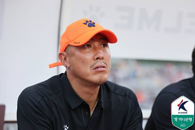 차두리 화성FC 감독. /사진=프로축구연맹 제공