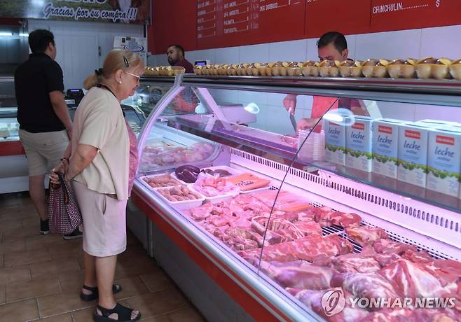 아르헨티나 정육점 [EPA 연합뉴스 자료사진. 재판매 및 DB 금지]