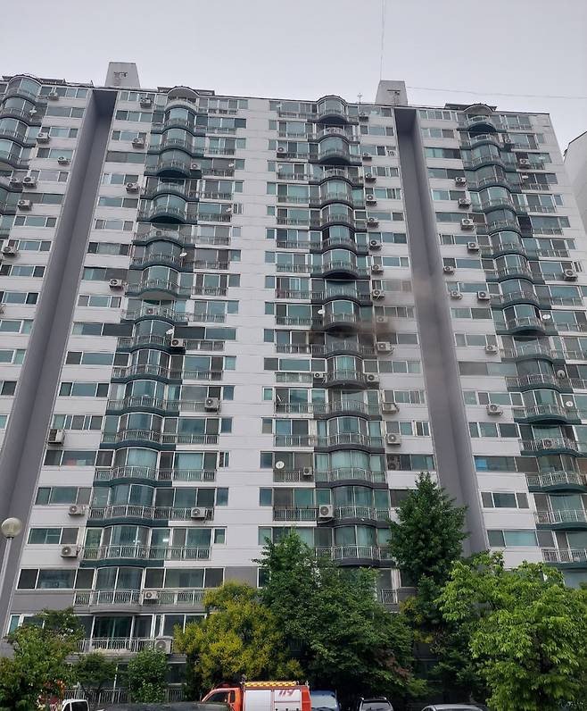 화재 현장 [경기도소방재난본부 제공. 재판매 및 DB 금지]