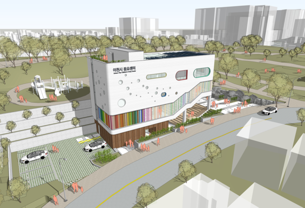 이천시 ‘어린이 동요센터 건축 설계 공모 심사’에서 당선된 (주)종합건축사사무소 놈(이진곤건축사)의 작품 조감도. 2025.6.11 /이천시 제공