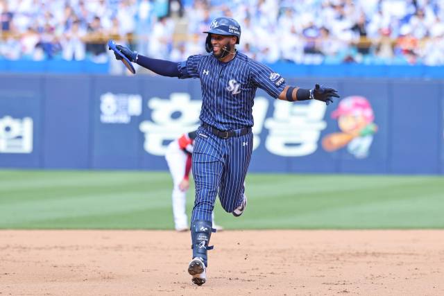 삼성 라이온즈의 르윈 디아즈. 삼성 제공