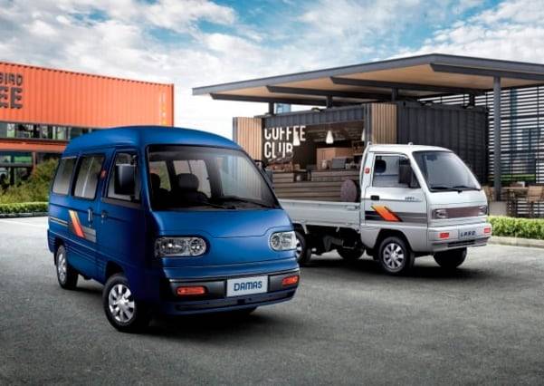 지난 2021년 단종된 한국GM 경상용차 다마스와 라보. /한국GM 제공