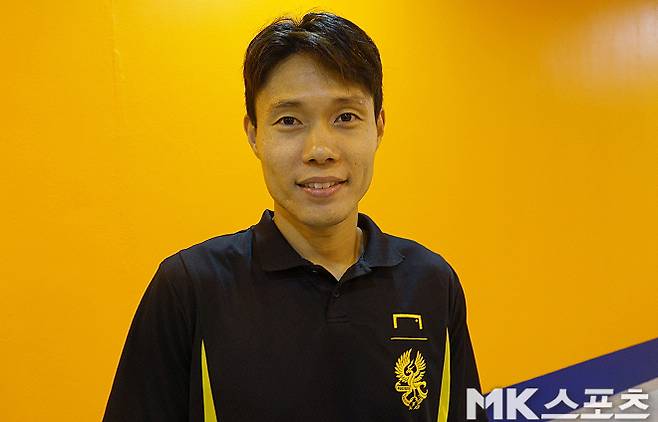 광주 FC 중앙 수비수 민상기. 사진=이근승 기자