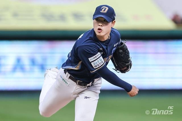 21일 수원 KT전에서 씩씩하게 공을 뿌린 목지훈. 사진=NC 제공