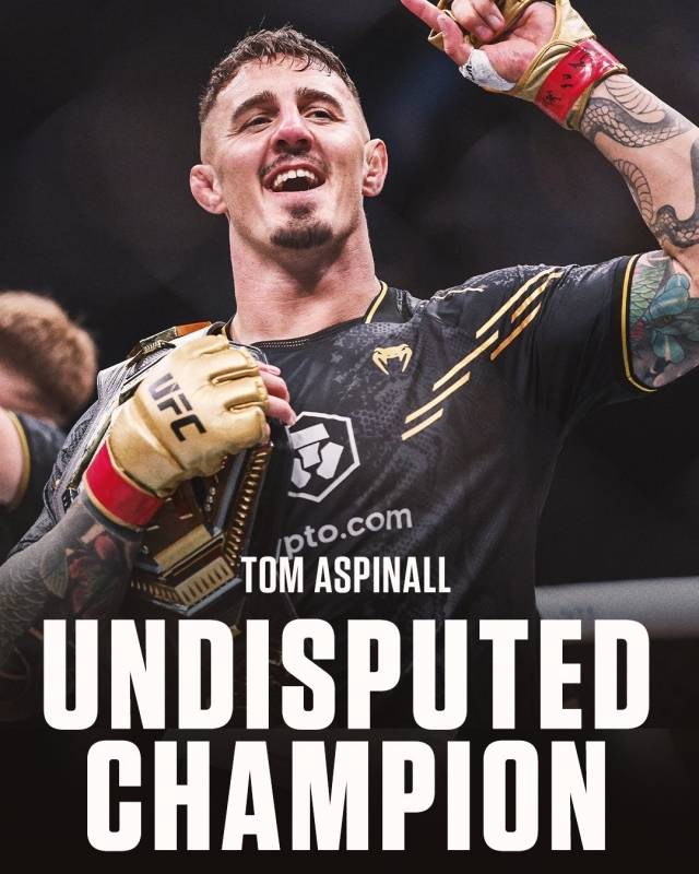 화이트 대표는 “아스피날이 그동안 많은 시간과 돈을 잃은 건 안타깝다. 하지만 우리가 그 보상을 해줄 것이다. 아스피날은 정말 좋은 친구이며 놀라운 모습을 보였다”며 “아스피날은 언제, 어디서, 누구와도 싸울 준비가 되어 있다. 지금 그는 ‘상대가 누구라도 알려만 주면 싸우겠다’는 입장이다”라고 전했다. 사진=X