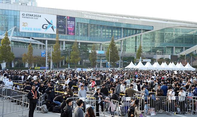 국내 게임 박람회 ‘지스타’ [사진, 연합뉴스]