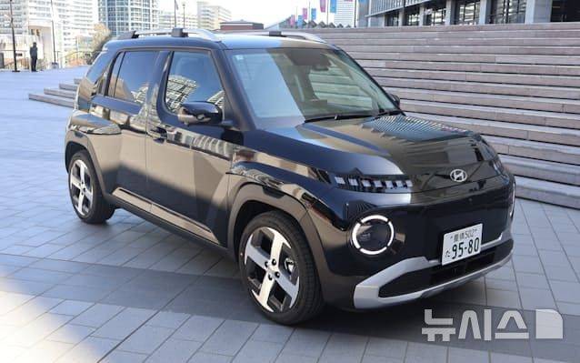 [광주=뉴시스]현대차가 일본에서 판매 중인 소형 전기차 '인스터(한국명 캐스퍼 일렉트릭)' (사진=현대차) 2025.06.01. photo@newsis.com