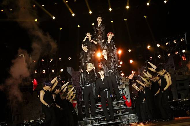 [서울=뉴시스] 엔하이픈 방콕 공연. (사진 = 빌리프랩 제공) 2025.06.22. photo@newsis.com *재판매 및 DB 금지