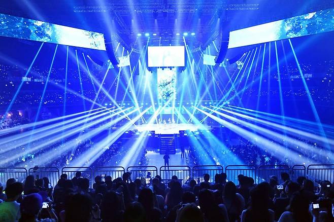 21일 밤 인천 인스파이어 아레나를 뜨겁게 달군 제34회 서울가요대상 사진제공|서울가요대상