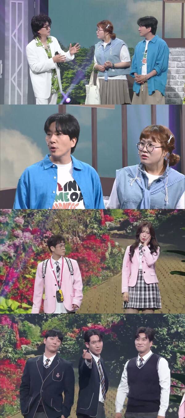 ▲ 22일 방송되는 '개그콘서트'에서는 '데프콘 썸 어때요'와 '자초하신 일입니다' 두 코너의 컬래버레이션이 펼쳐진다. 제공|KBS