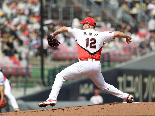 ▲ 메이저리그 재도전에 포커스를 맞출 것으로 보이는 크로우는 KIA의 보류권이 없어 향후 KBO리그 팀들도 관심을 보일 수 있다 ⓒKIA타이거즈