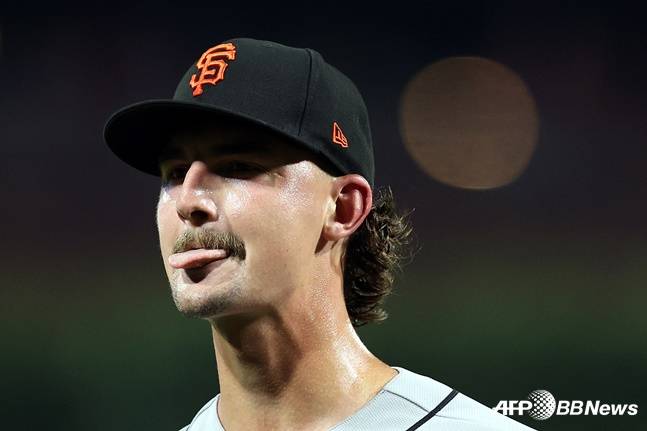 샌프란시스코 투수 션 젤리. /AFPBBNews=뉴스1