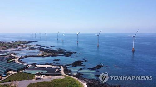 제주 탐라 해상풍력발전단지 [촬영 차대운]